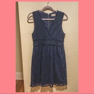 Navy Blue Lace Altar’d State Dress